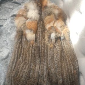 Alberto Makali Fox Fur Vest